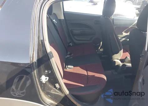 2024 Mitsubishi Mirage Black Edition from USA, damaged, VIN ML32AWHJ5RH003760